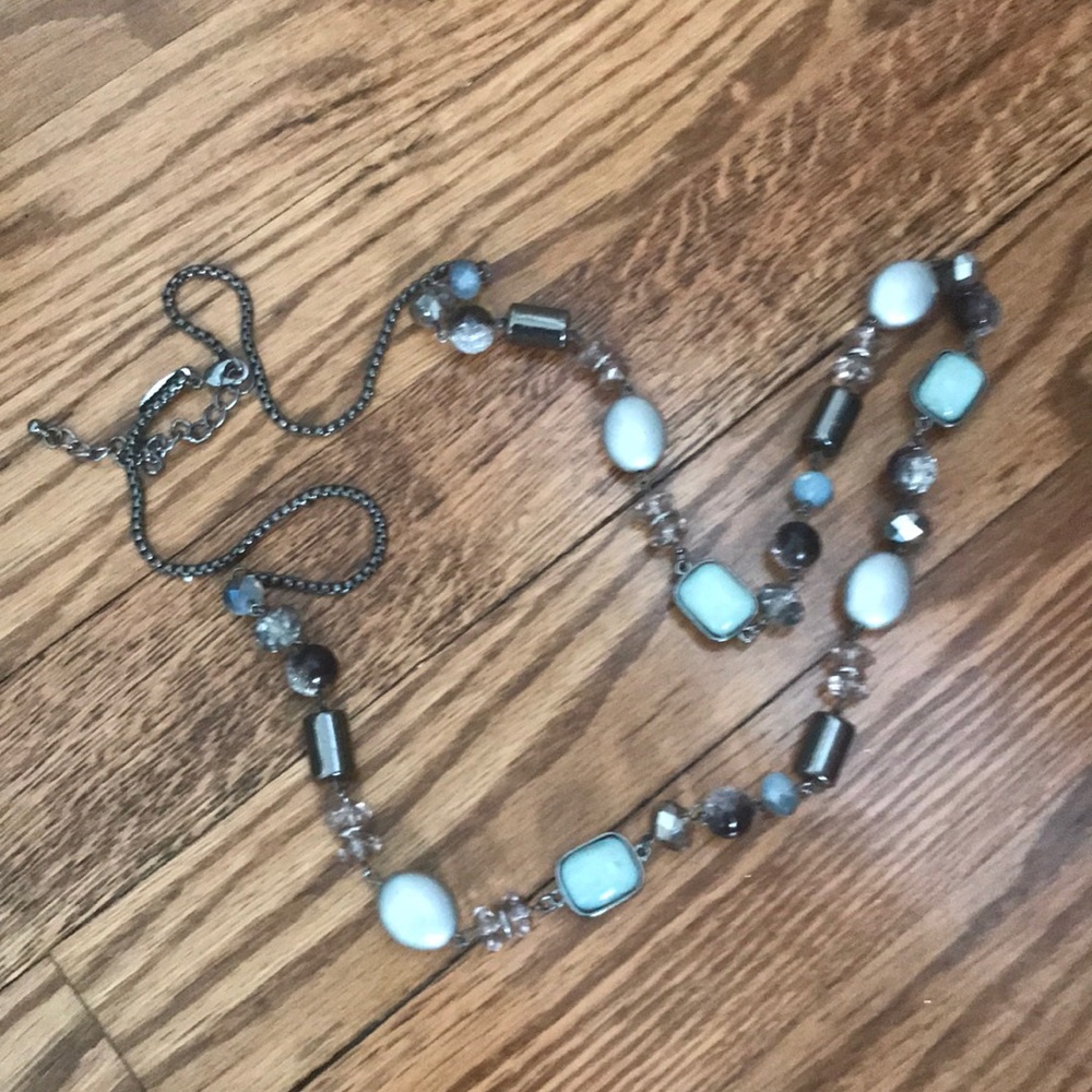 Long beaded necklace